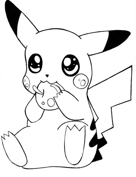 desenhos para colorir picachu|30+ Desenhos Pikachu para colorir e imprimir PDF gratis